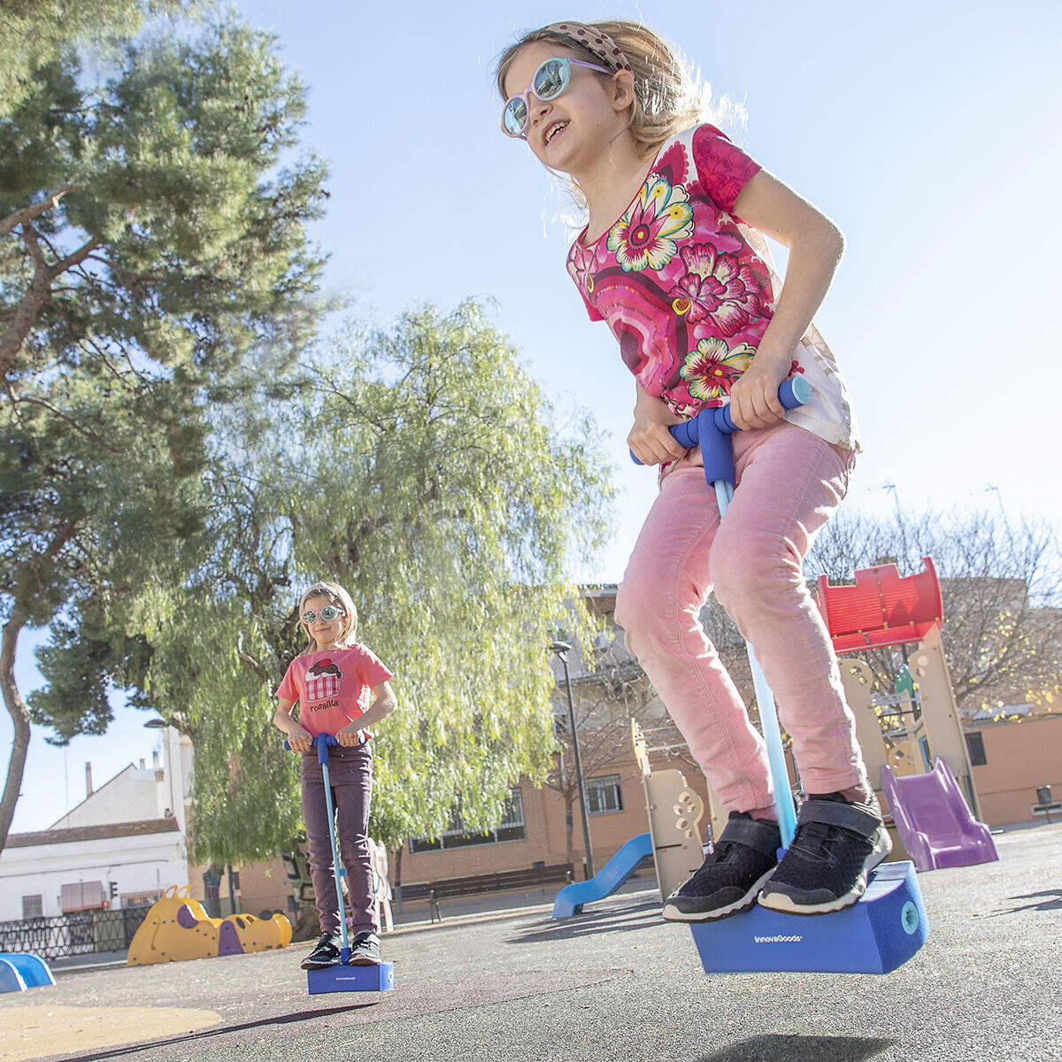 Pogo Saltarín de Goma "Funp" InnovaGoods | Niños y Adultos | Interior y Exterior
