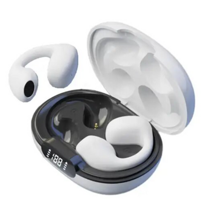 Auriculares TWS Deportivos Bluetooth 5.3 | Oreja Abierta, Pantalla y USB-C