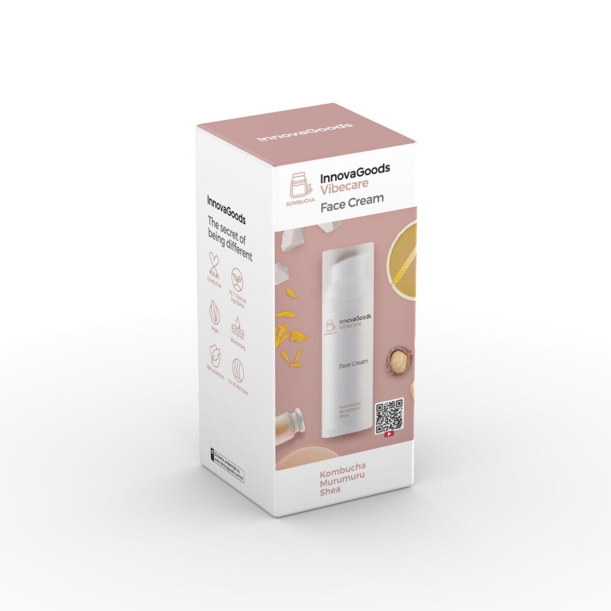 Crema Facial Hidratante Kombucha "Vibecare" InnovaGoods 50 ml