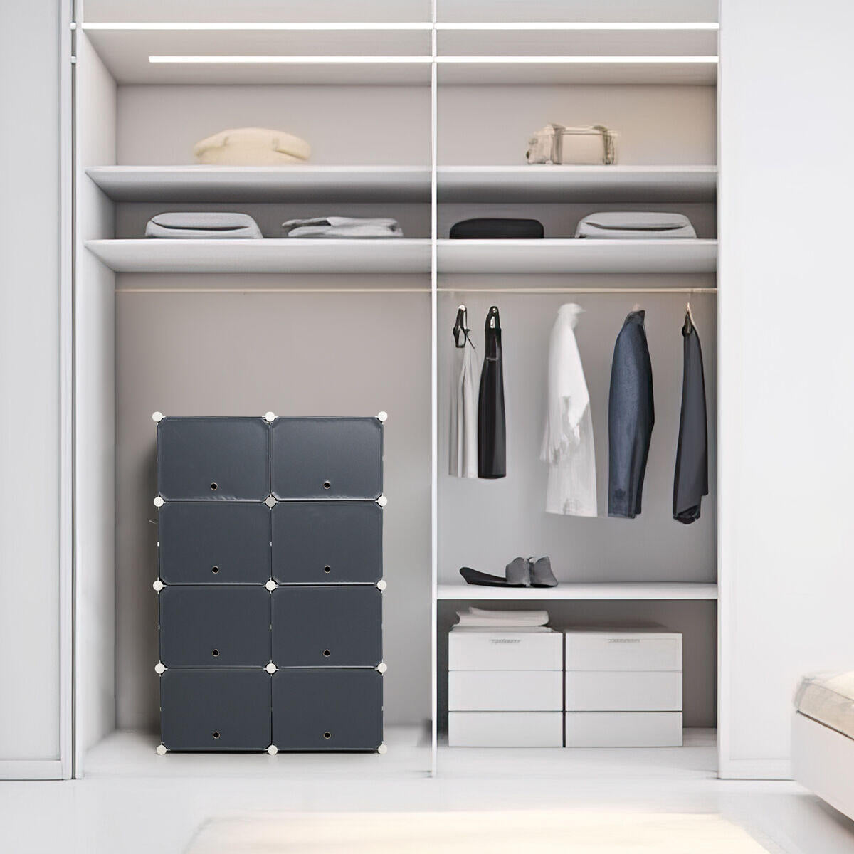 Sapateira Modular Portátil InnovaGoods | Cor Cinzenta