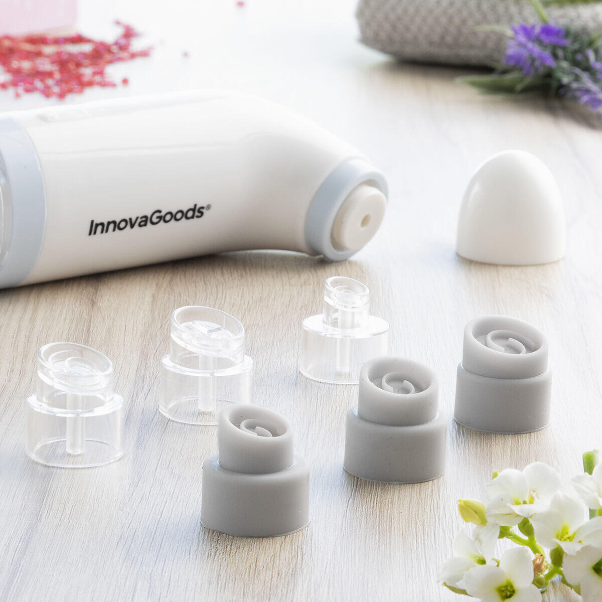 Hidrolimpiador Facial de Impurezas Recargable "Hyser" InnovaGoods