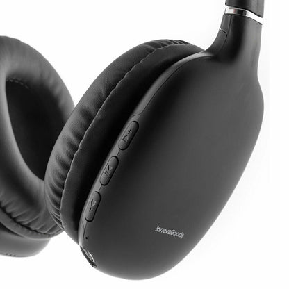 Auscultadores Bluetooth Sem Fios Dobráveis | BT 5.3, Microfone e Entrada Aux | InnovaGoods