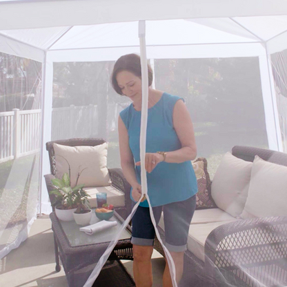 Gazebo con Mosquitera Starlyf | 3x3m | Protección 360º | Impermeable | Estructura Acero