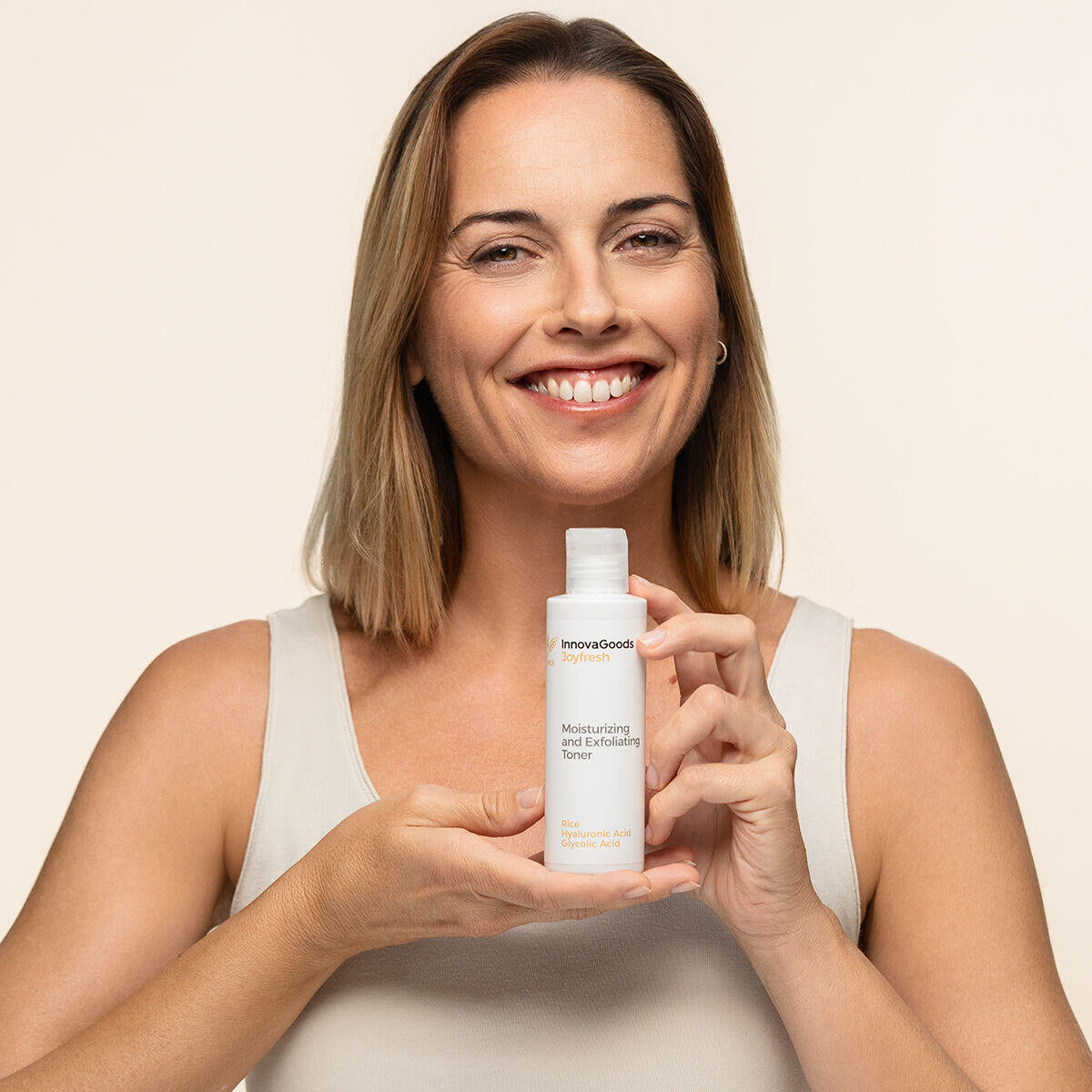 Tónico Facial Hidratante y Exfoliante Rice "Joyfresh" InnovaGoods 150 ml