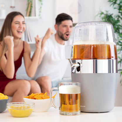 Dispensador de Bebidas Refrigerante 4L | Con 2 Depósitos de Hielo | Freer InnovaGoods