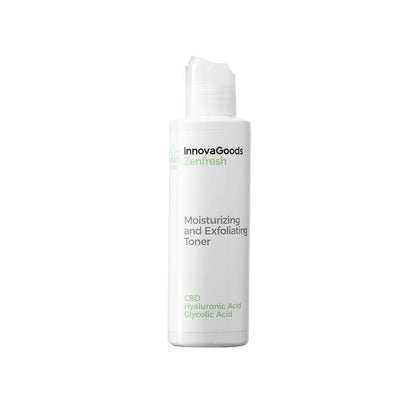 Tónico Facial Hidratante y Exfoliante CBD "Zenfresh" InnovaGoods 150 ml