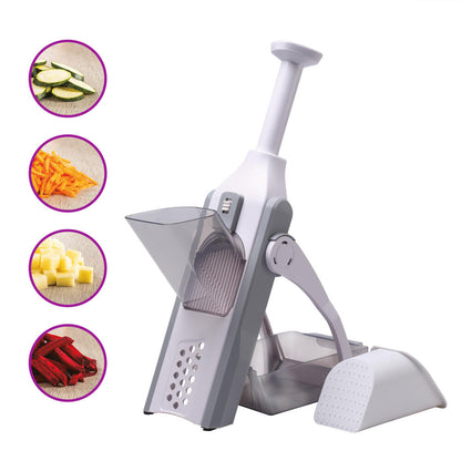 Multifunctional Vegetable Cutter - Manual Kitchen Mandoline.