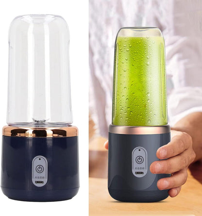 Batidora Licuadora Portátil 400ml con 2 Vasos | Mini Blender | USB Recargable | Stock Líder