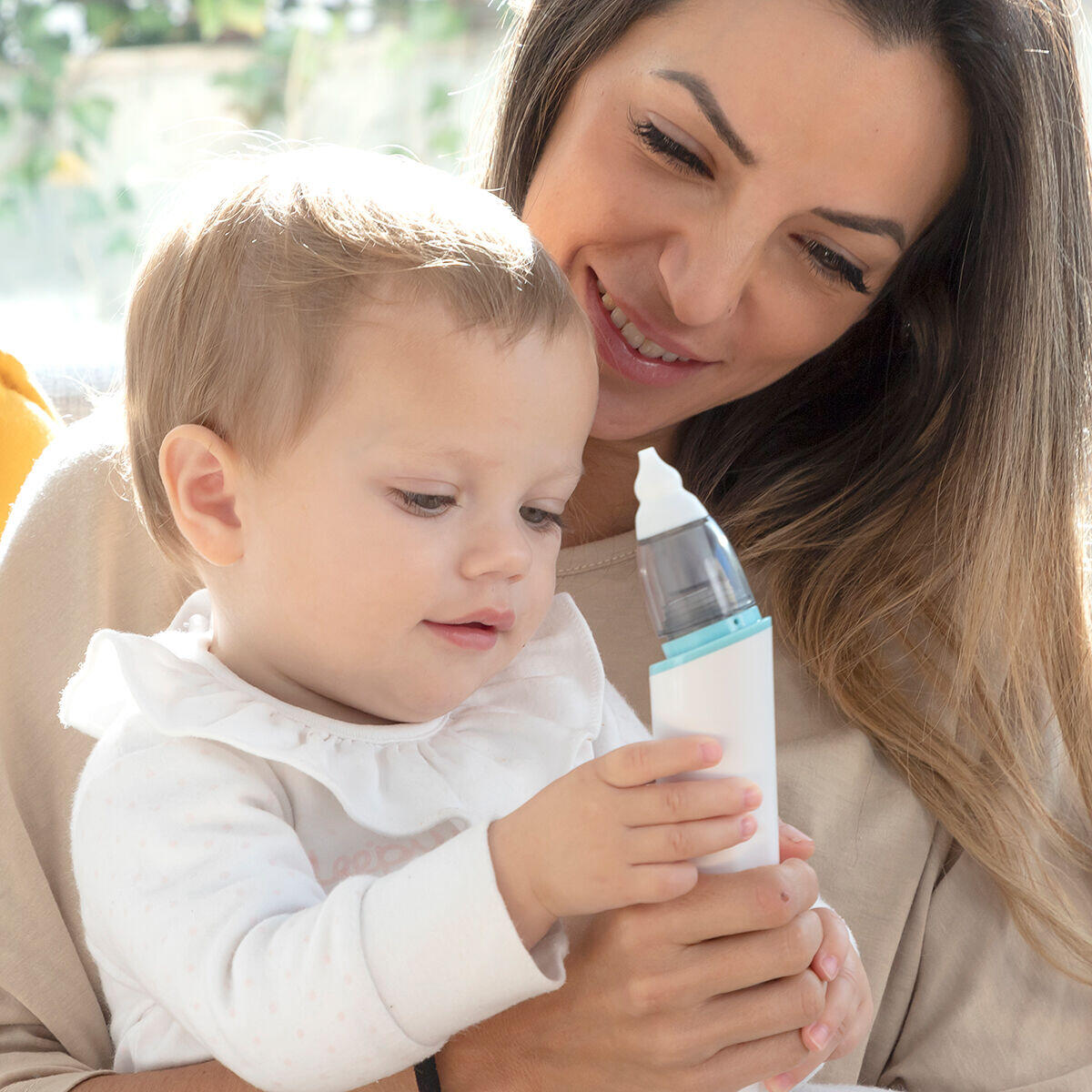 Aspirador Nasal Recarregável para Bebés e Crianças | Seguro e Eficaz | Nizi InnovaGoods