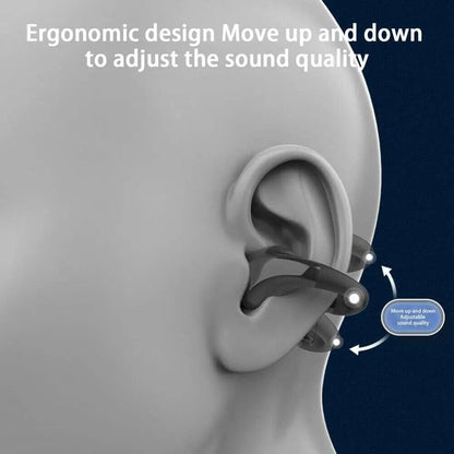 Auriculares TWS Deportivos Bluetooth 5.3 | Oreja Abierta, Pantalla y USB-C