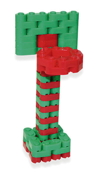 Acti Builders - Jogo de Blocos de Construção Didático 730 Peças