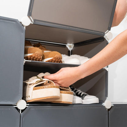 Sapateira Modular Portátil InnovaGoods | Cor Cinzenta