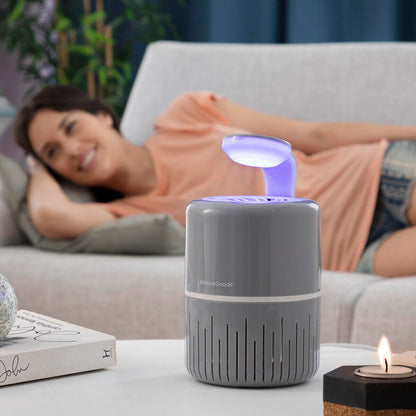Lâmpada Antimosquitos por Sucção LED UV | Sem Químicos | Silenciosa | InnovaGoods