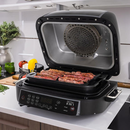 Forno, Grelhador e Fritadeira de Ar Multifunções | Chef-O-Matic 8 in 1 Oven Grill | 1500W