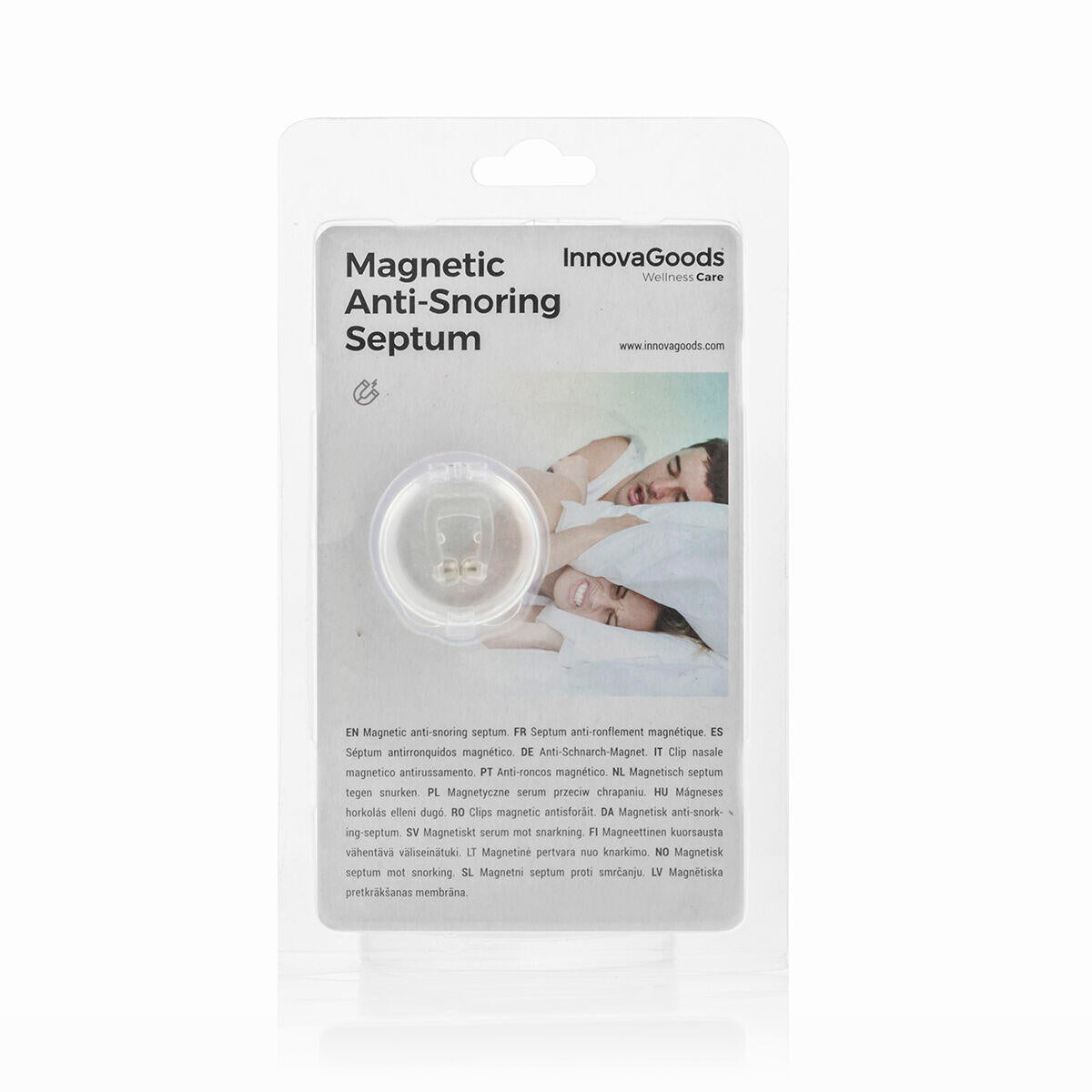 Dilatador Nasal Magnético Antirronquidos | Reutilizable | Unisex | InnovaGoods