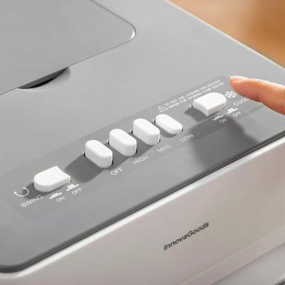 Climatizador Evaporativo Portátil 5L 65W | Humidificador Purificador 3 Velocidades | InnovaGoods