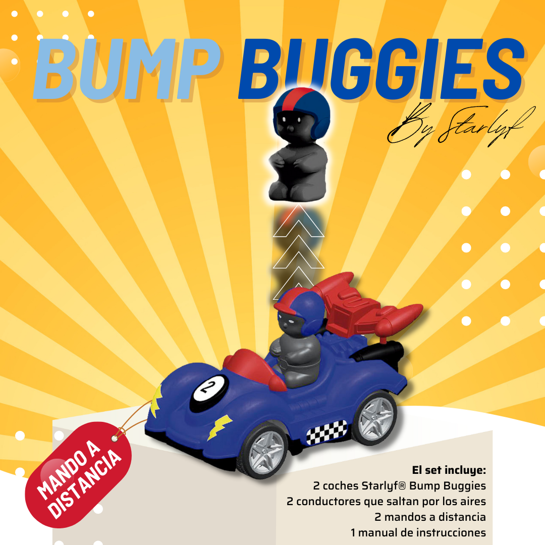 Carros de Choque Telecomandados - Bump Buggies da Starlyf - Com 2 Comandos