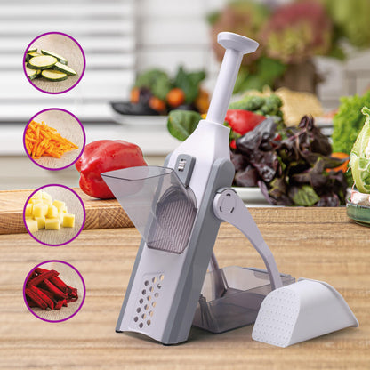 Multifunctional Vegetable Cutter - Manual Kitchen Mandoline.