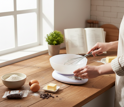 Digital Kitchen Scale with 800ml Bowl - Up to 5kg - Tare Function