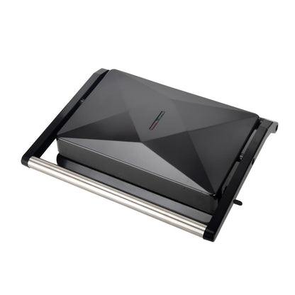Panini Grill Parrilla Eléctrica 850W | Placas Antiadherentes | Bandeja Recogegrasas | Vertical u Horizontal