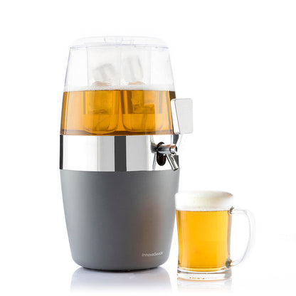 Dispensador de Bebidas Refrigerante 4L | Con 2 Depósitos de Hielo | Freer InnovaGoods