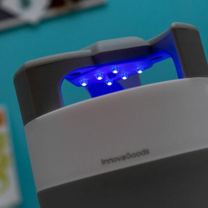 Lâmpada Antimosquitos por Sucção 6 LED UV | Silenciosa | Sem Químicos | USB | InnovaGoods