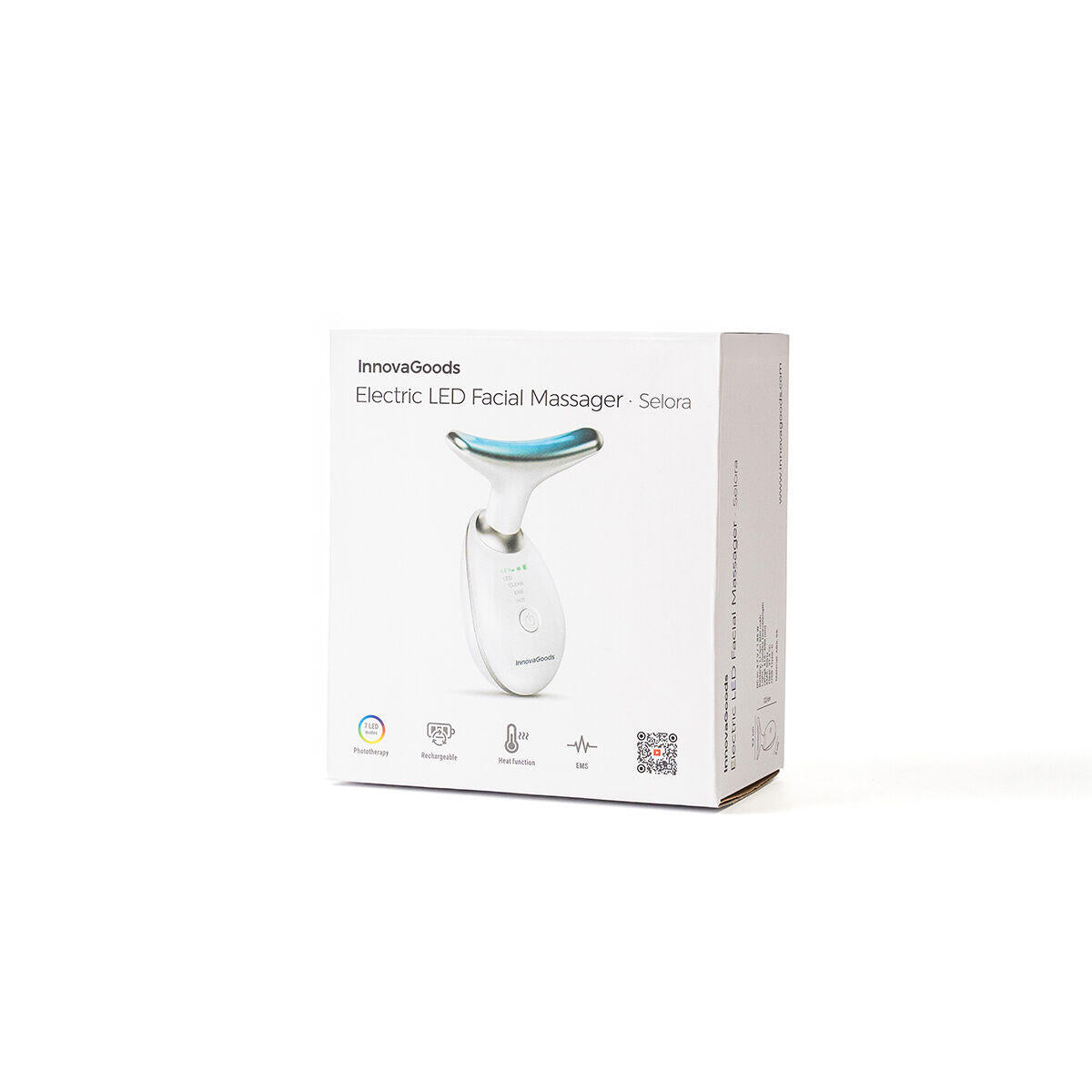 Selora Firming Facial Massager with LED, EMS and Heat