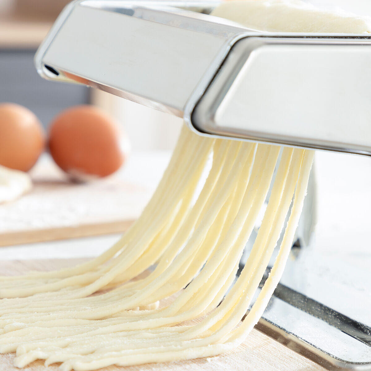 Máquina de Massa Fresca Manual com Receitas | Espessura Regulável 8 Níveis | Fashta InnovaGoods