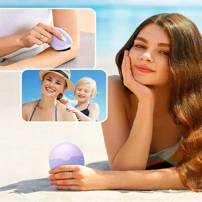 Aplicador Roll-On de Protetor Solar 55ml | Recarregável | Crianças e Adultos | Anti-fugas