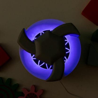 Lâmpada Antimosquitos por Sucção 6 LED UV | Silenciosa | Sem Químicos | USB | InnovaGoods
