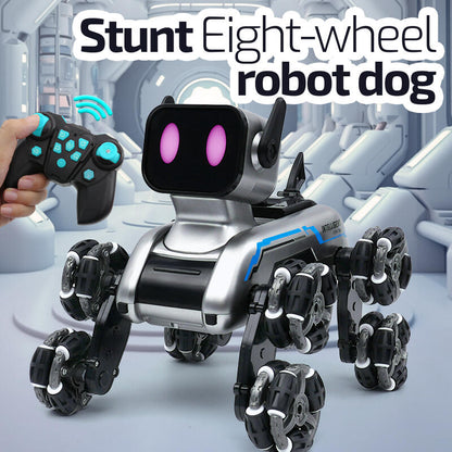 Cão Robô Inteligente de 8 Rodas com Controlo Remoto | STLNT