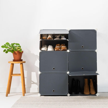 Sapateira Modular Portátil InnovaGoods | Cor Cinzenta