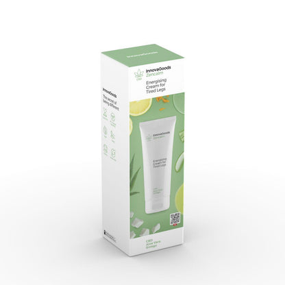 Crema para Piernas Cansadas Energizante CBD "Zencalm" InnovaGoods 200 ml