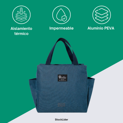 Nevera Isotérmica 9L | Interior Aluminio PEVA | Impermeable | Bolso Térmico | 4 Colores