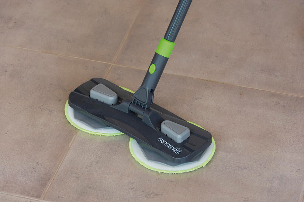 Starlyf Cyclonic Mop | Esfregona Rotativa 360º | Limpa, Seca e Lustra num Só Passo