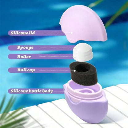 Aplicador Roll-On de Protetor Solar 55ml | Recarregável | Crianças e Adultos | Anti-fugas