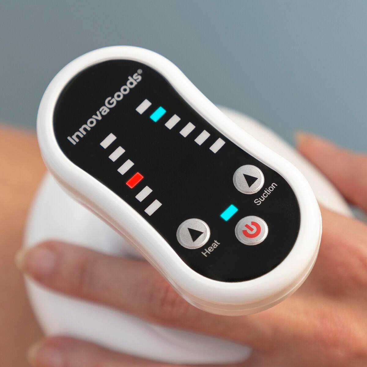 Masajeador Anticelulítico Recargable por Succión y Calor "Cellout" InnovaGoods