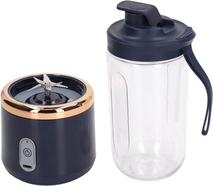 Batidora Licuadora Portátil 400ml con 2 Vasos | Mini Blender | USB Recargable | Stock Líder