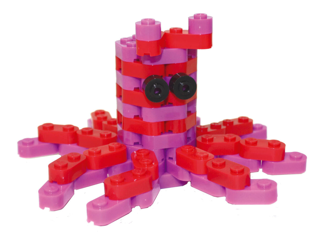 Acti Builders - Jogo de Blocos de Construção Didático 730 Peças
