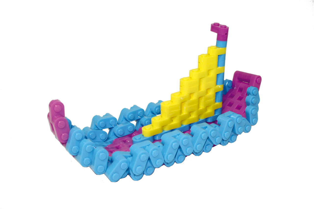 Acti Builders - Jogo de Blocos de Construção Didático 730 Peças