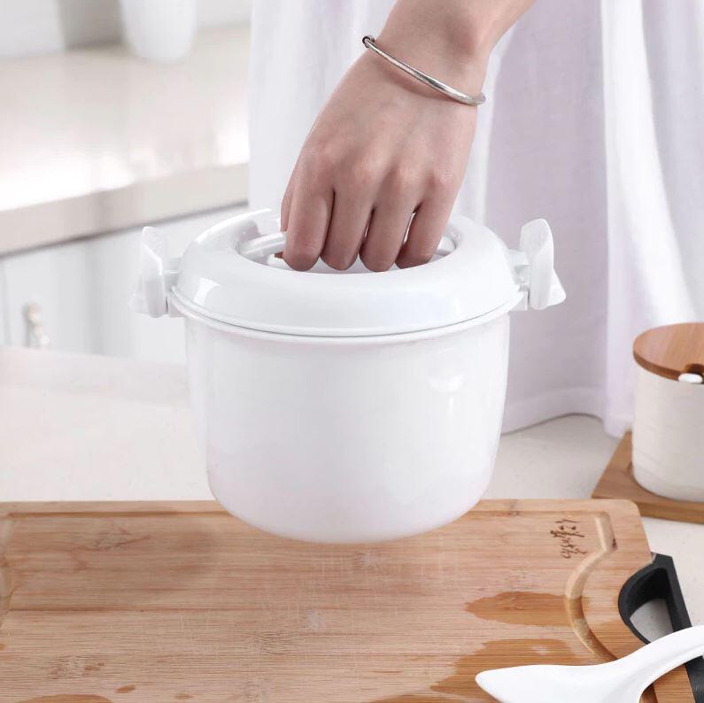 Panela de Pressão para Micro-ondas 2,8 Litros | Antiaderente | Cozedura Rápida e Saudável