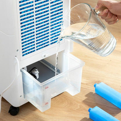 Climatizador Evaporativo Portátil 5L 65W | Humidificador Purificador 3 Velocidades | InnovaGoods