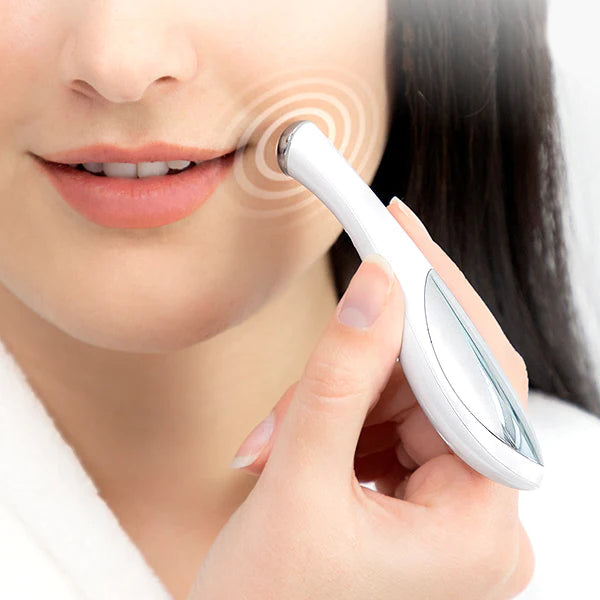 Lápiz Masajeador Antiarrugas Diamond Skin | Contorno de Ojos y Labios | Vibración Iónica