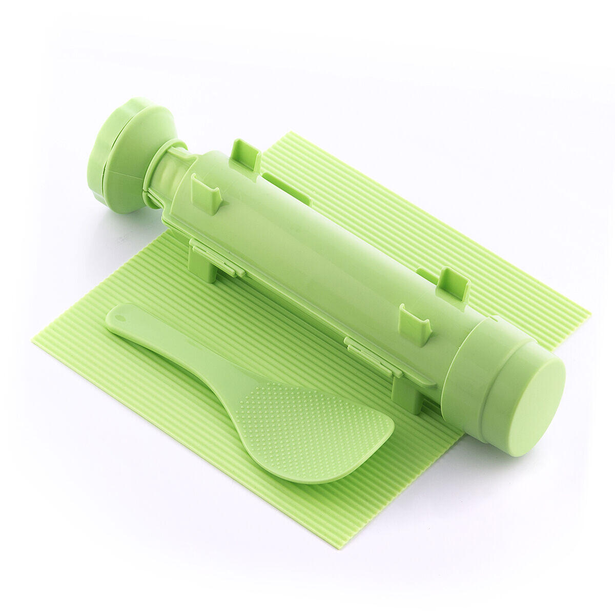 Set de Sushi Suzooka InnovaGoods 3 Piezas | Molde + Esterilla + Cuchara | Recetario