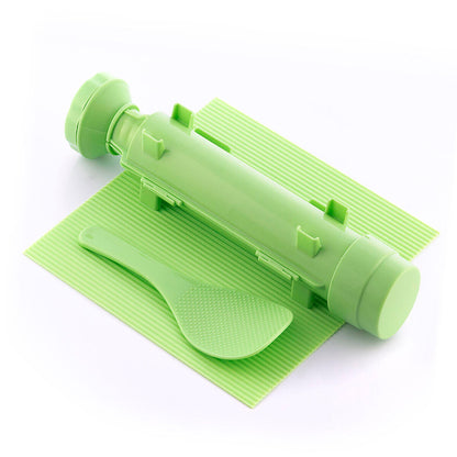Set de Sushi Suzooka InnovaGoods 3 Piezas | Molde + Esterilla + Cuchara | Recetario