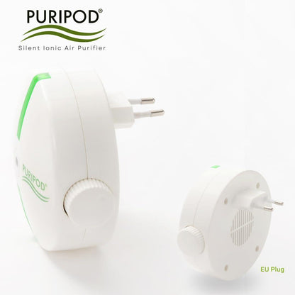 PURIPOD Ionizer Air Purifier - Clean and Fresh Air - Allergens, Dust, Pollen, Bad Odors