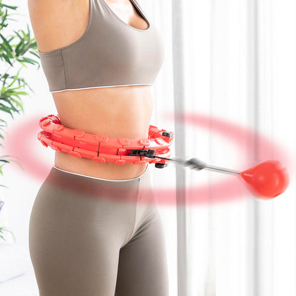 Aro de Fitness Inteligente Ajustable "Fittehoop" InnovaGoods | Auto-Spinning con Masaje 360º