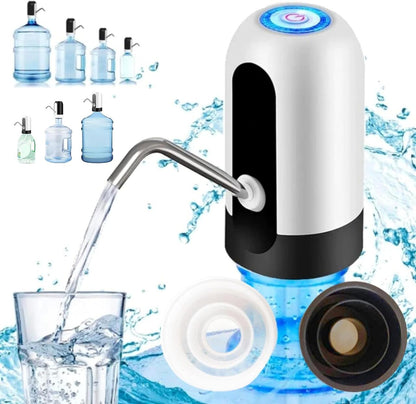 Dispensador Automático de Agua para Garrafa | Recargable | Sin Esfuerzo | Silencioso