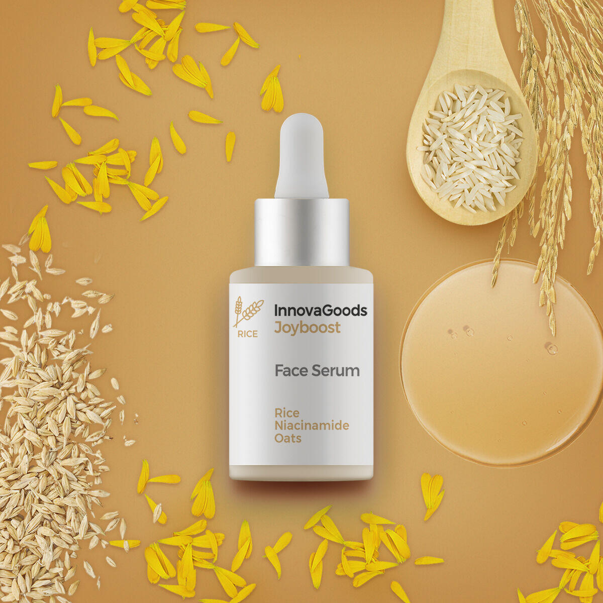 Sérum Facial Rice "Joyboost" InnovaGoods 30 ml