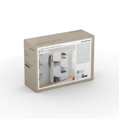 Sapateira Modular Portátil InnovaGoods | Cor Branca